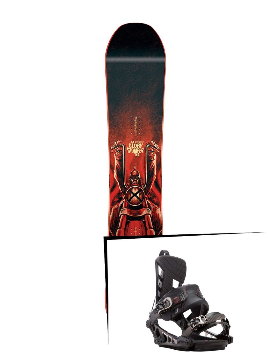 Set: Nitro Glory Stomper 2017 + K2 Cinch CTS (1728762S) - Bild 1