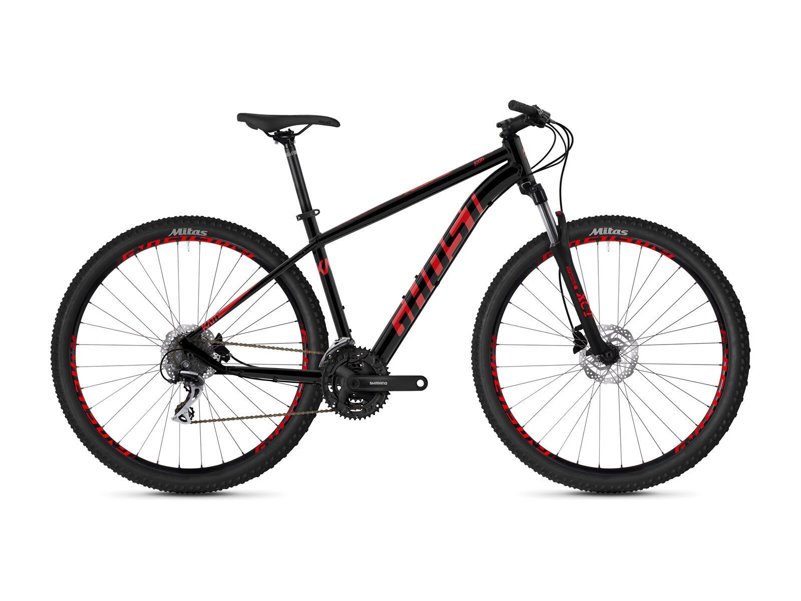 Ghost Kato 2.9 AL, jet black/riot red - Bild 1