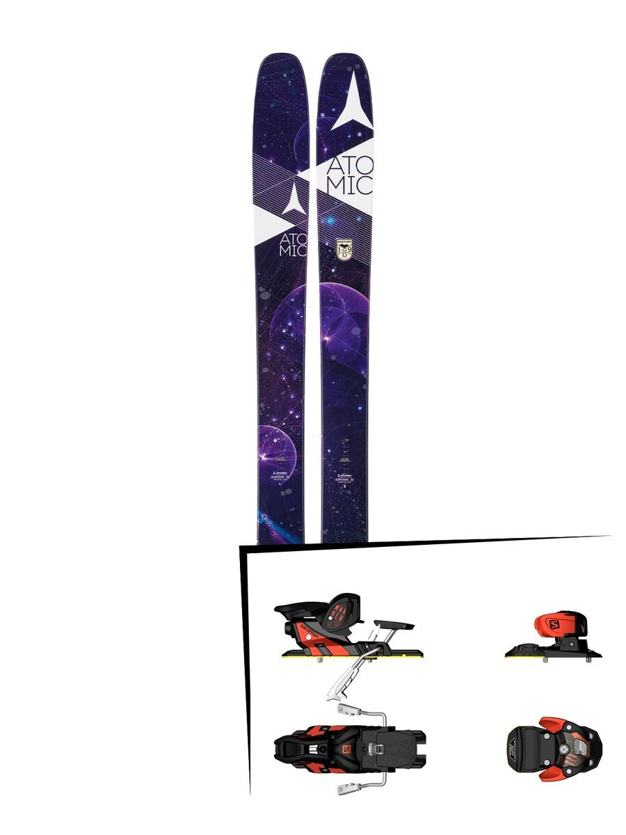 Atomic Set: Century 109 2016 + Salomon Warden MNC 13 - Bild 1