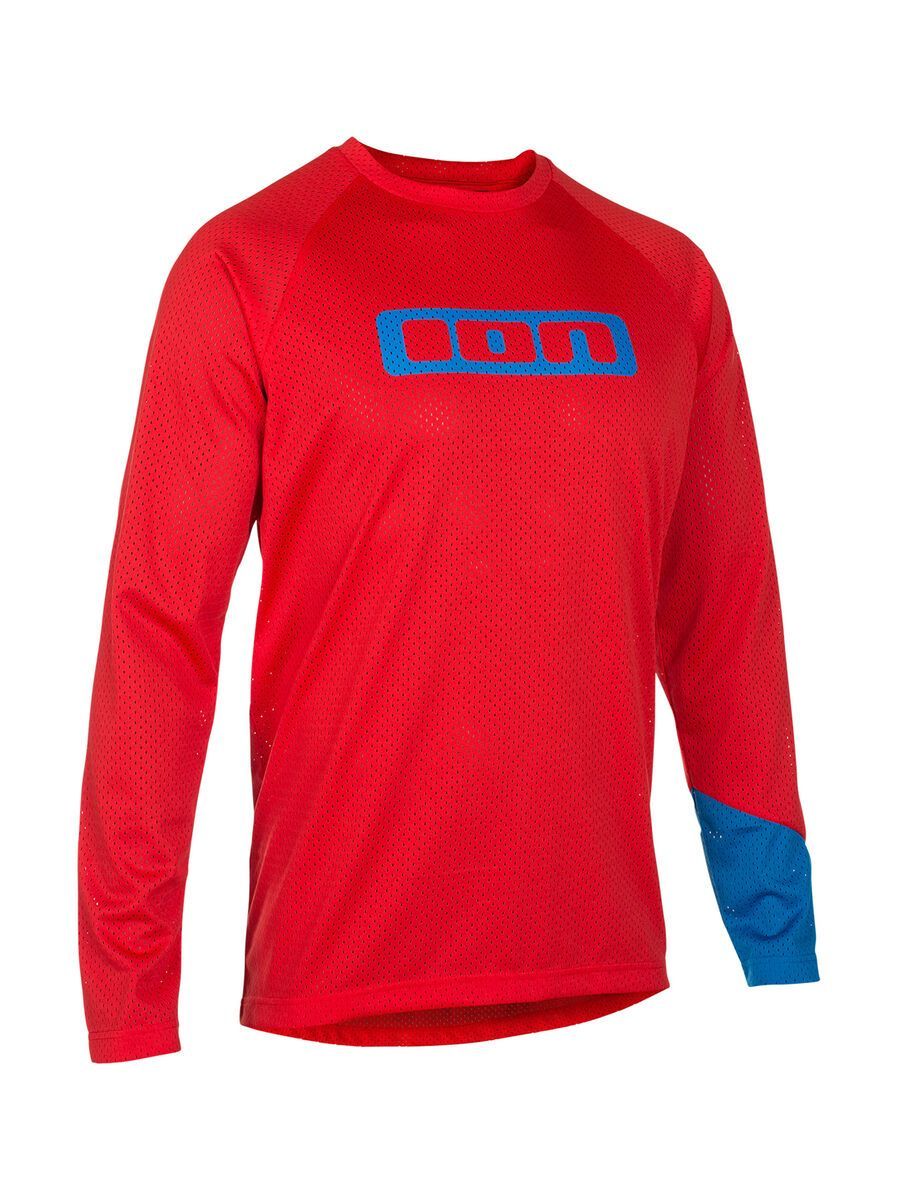 ION Tee LS Slash, blazing red - Bild 1
