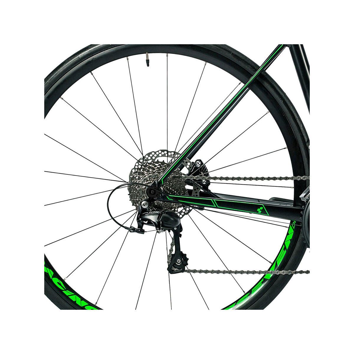 Cube Attain SL Disc, black´n´green - Bild 4