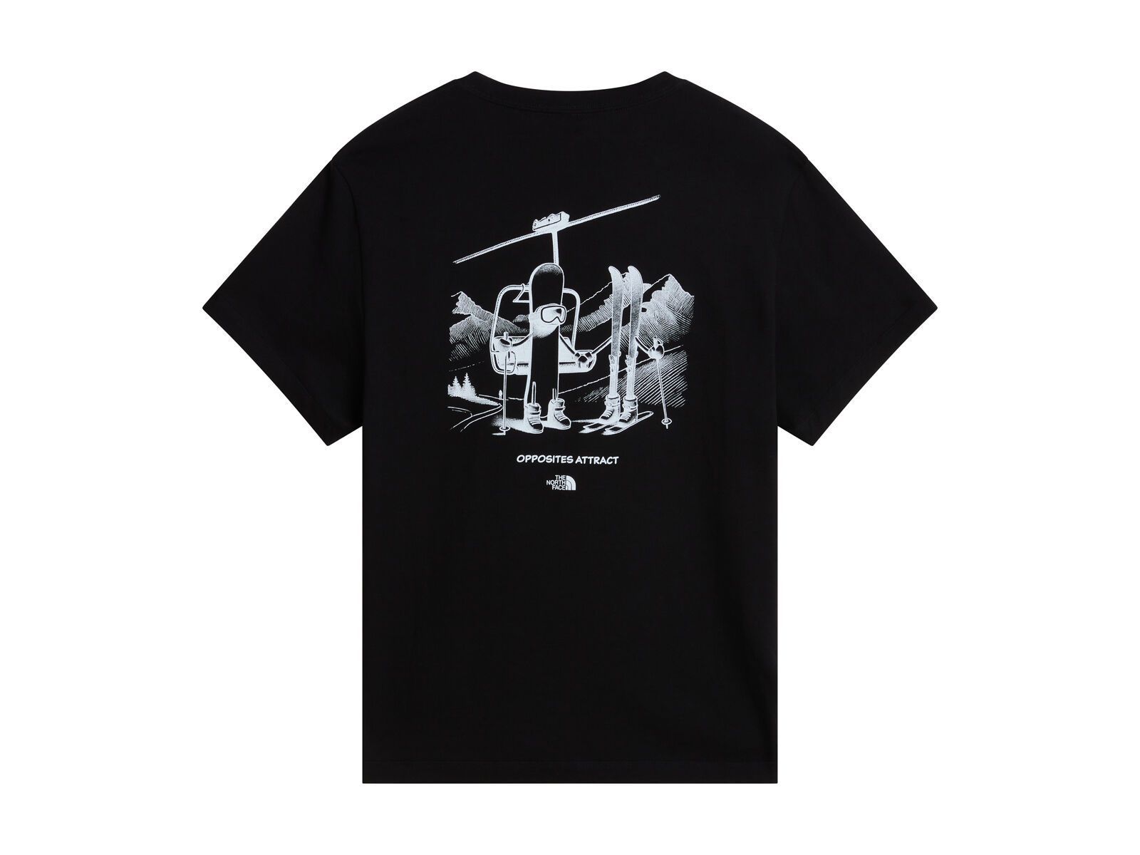The North Face U Opposites Attract RLX SS Tee Graphic, tnf black - Bild 2