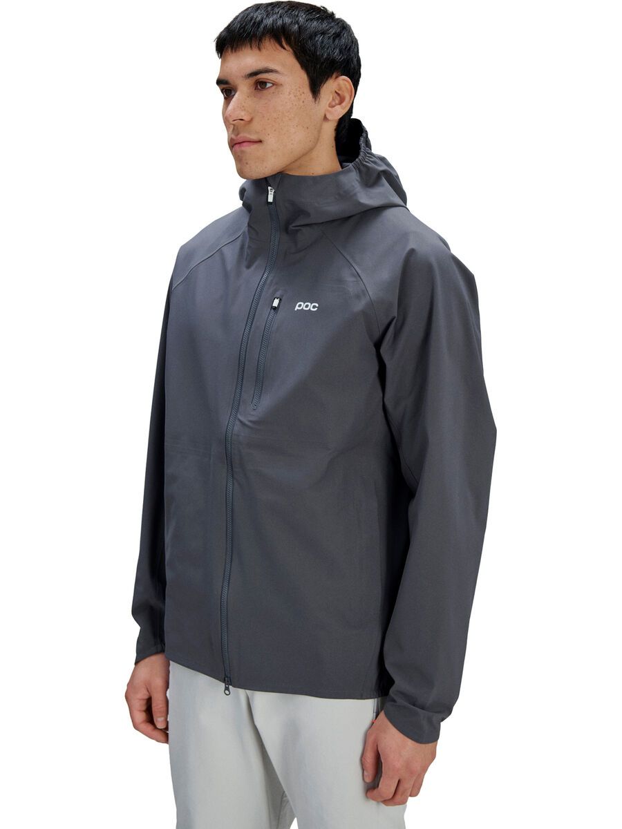 POC M's Motion Rain Jacket, sylvanite grey - Bild 3