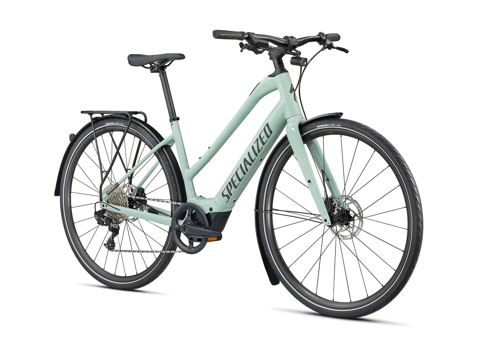 Specialized Turbo Vado SL 4.0 Step-Through EQ, white sage/black reflective - Bild 2