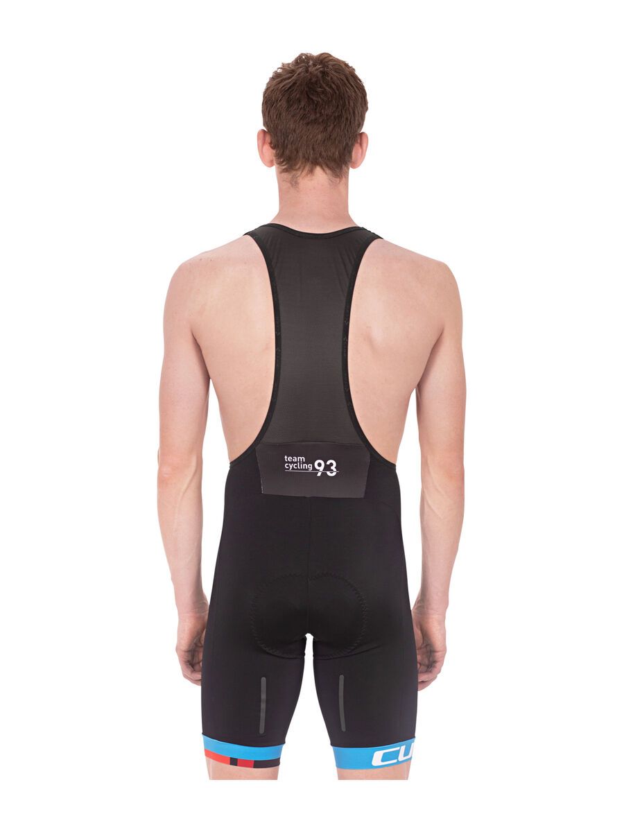 Cube Teamline Trägerhose kurz, black´n´blue´n´white - Bild 3