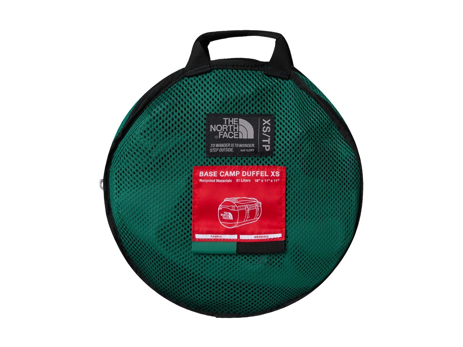 The North Face Base Camp Duffel - XS, evergreen/tnf black - Bild 3