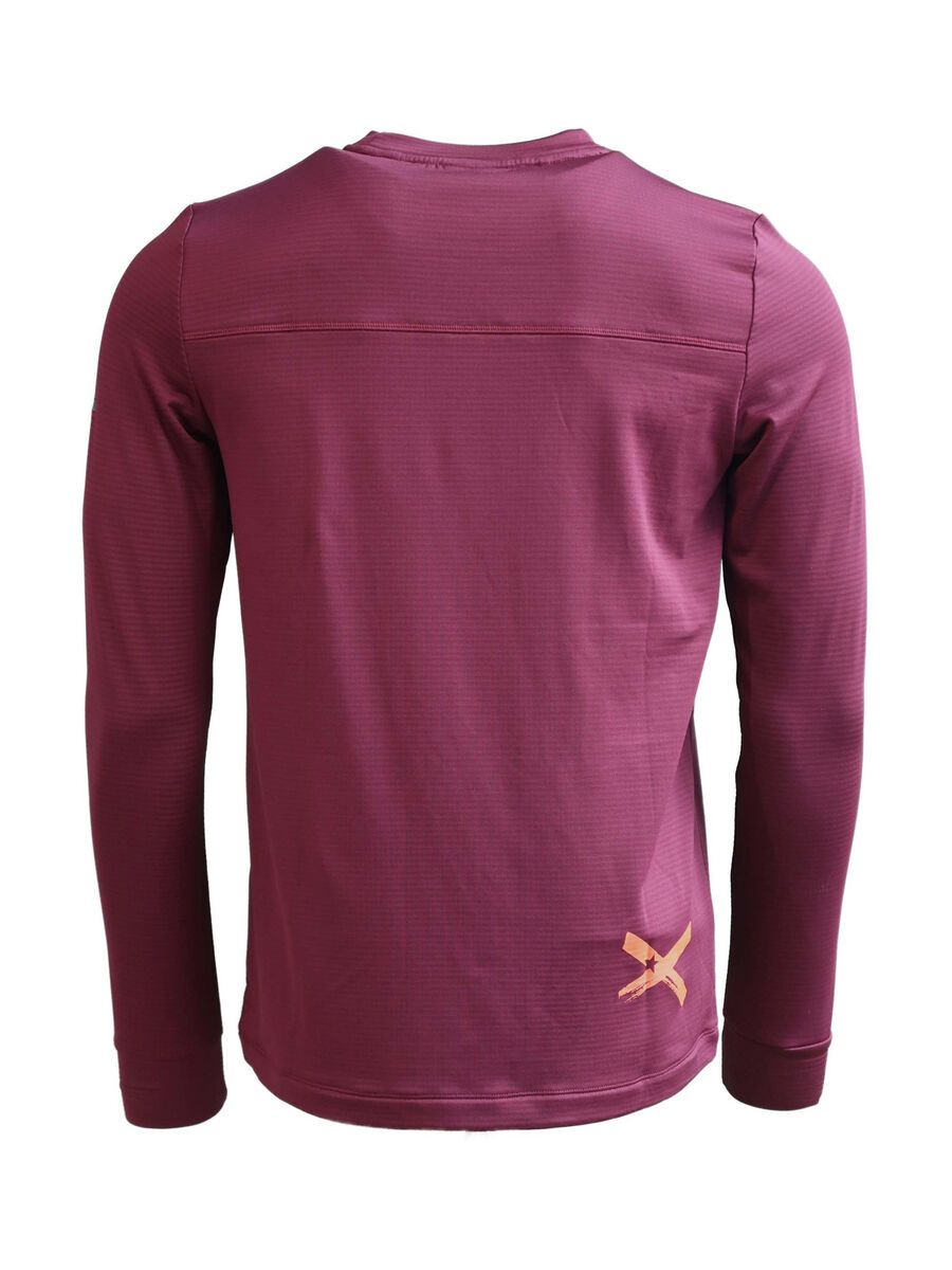 Zimtstern Crewz Shirt LS Men, windsor wine - Bild 2