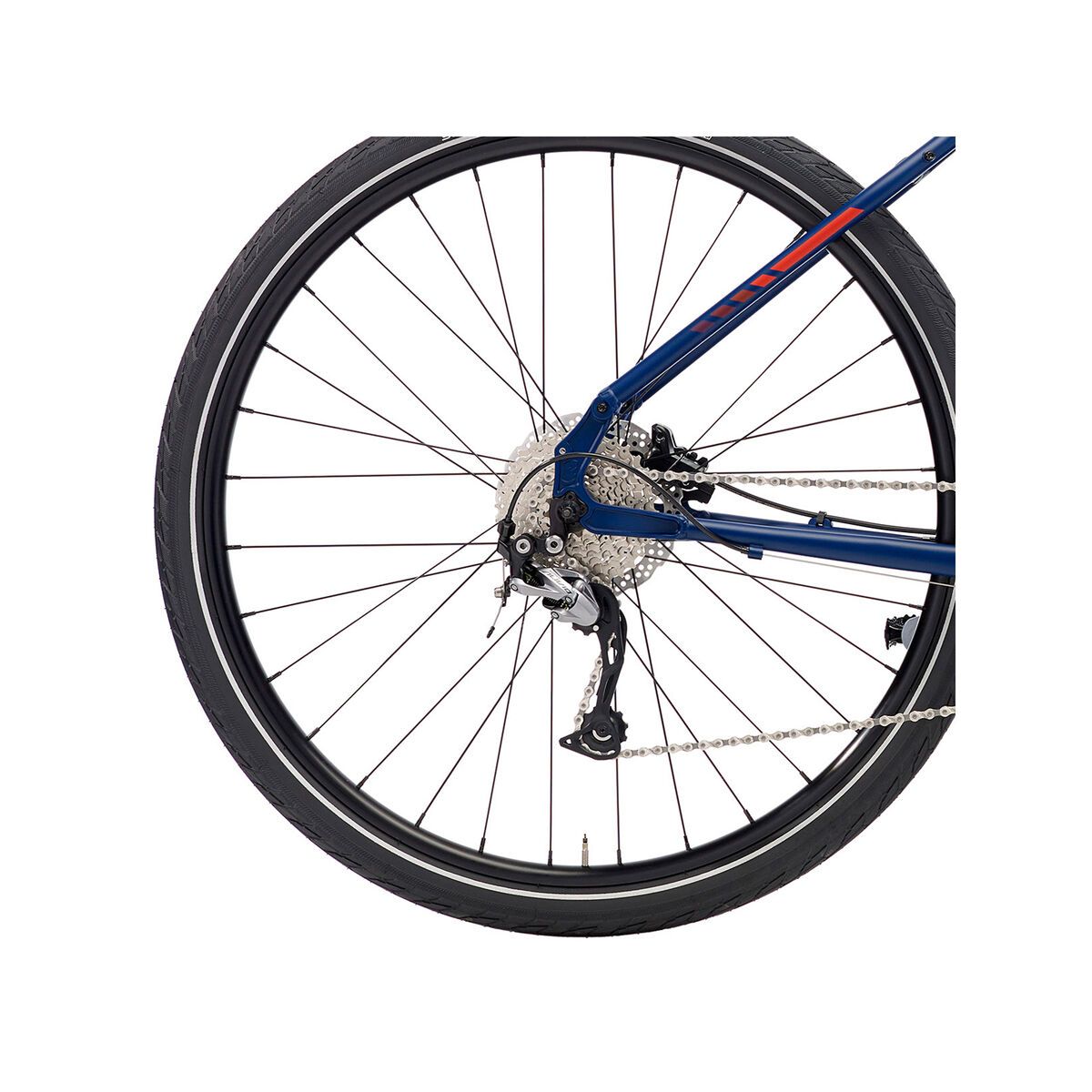 Kona Big Dew, matt navy blue w/ red decals - Bild 5