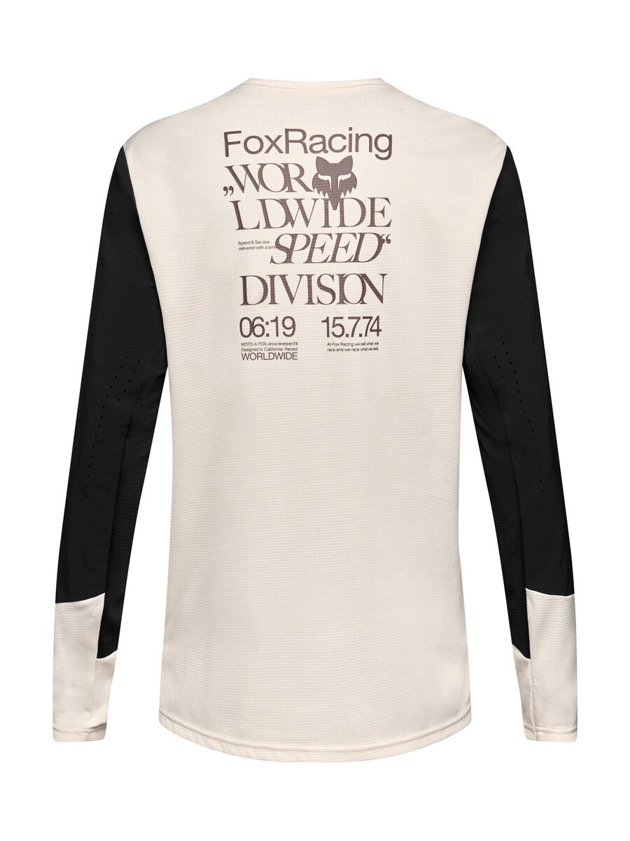 Fox Youth Defend Long Sleeve Jersey Park SE, chalk - Bild 2