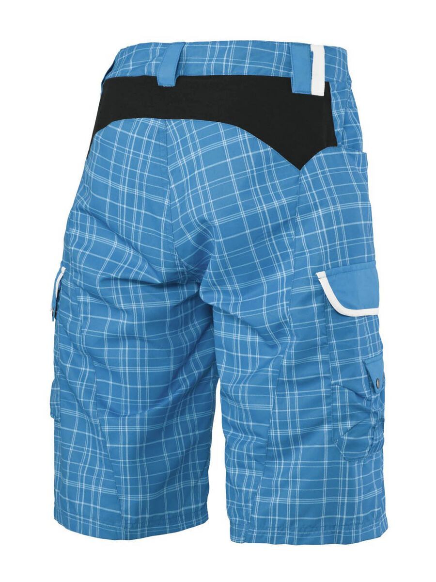 Scott Shorts Path Check ls/fit, blue - Bild 2