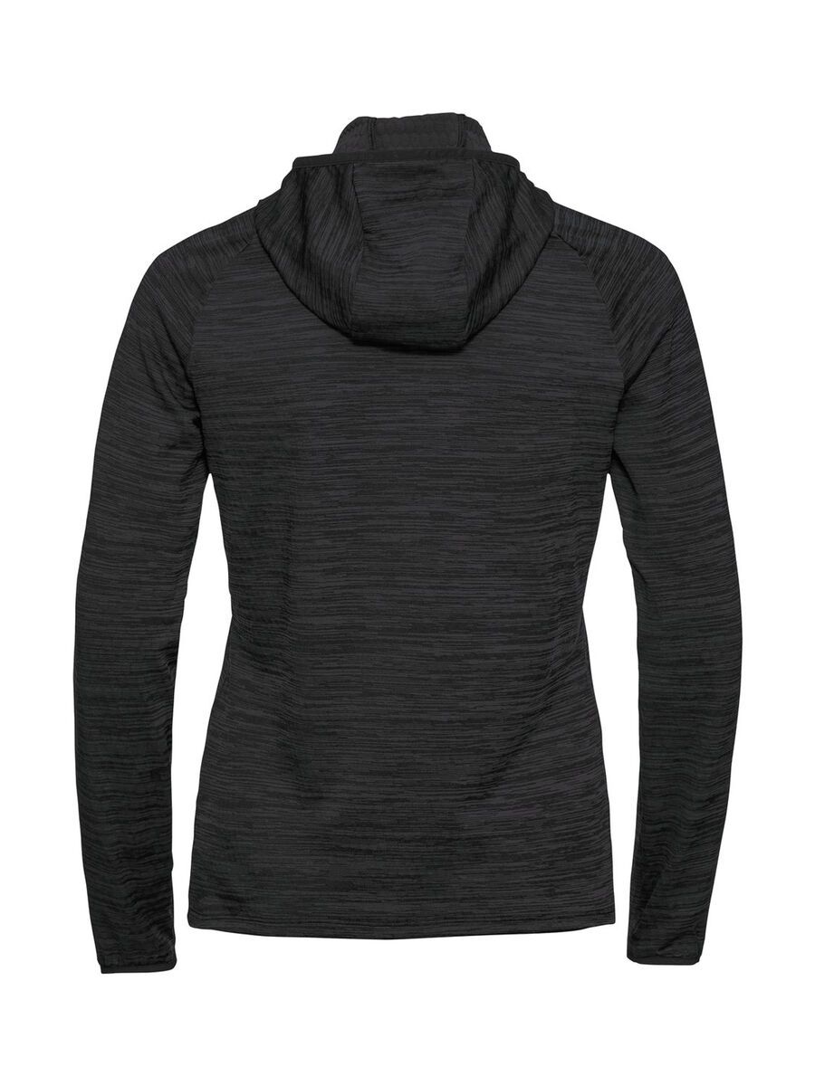 Odlo Millennium Element Midlayer Hoody Women's, black melange - Bild 2