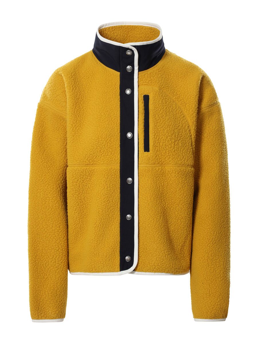 The North Face Women’s Cragmont Fleece Jacket, arrowwood yellow/aviator navy - Bild 1