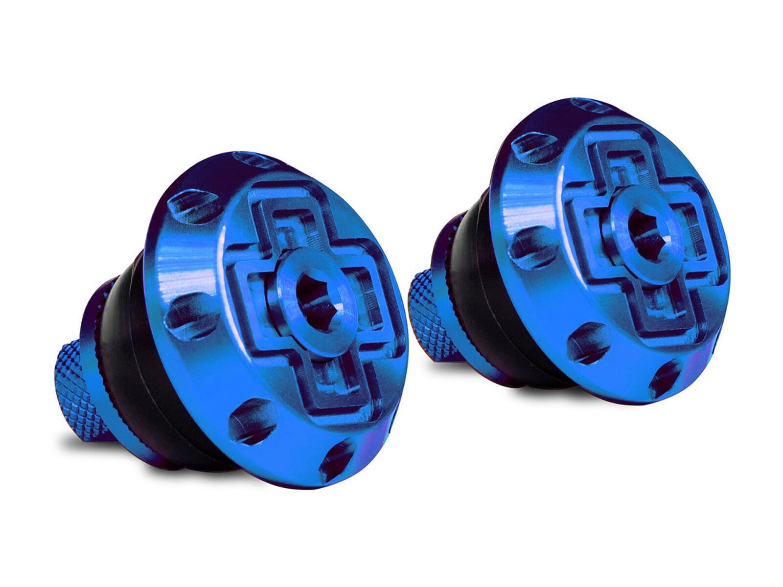 Muc-Off Disco Bar End Plug, blue - Bild 1