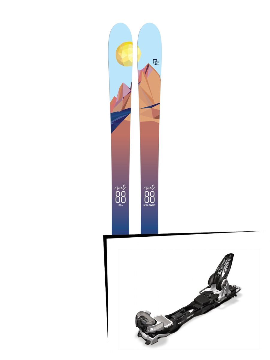 Set: Icelantic Oracle 88 2018 + Marker Baron EPF 13 - Bild 1