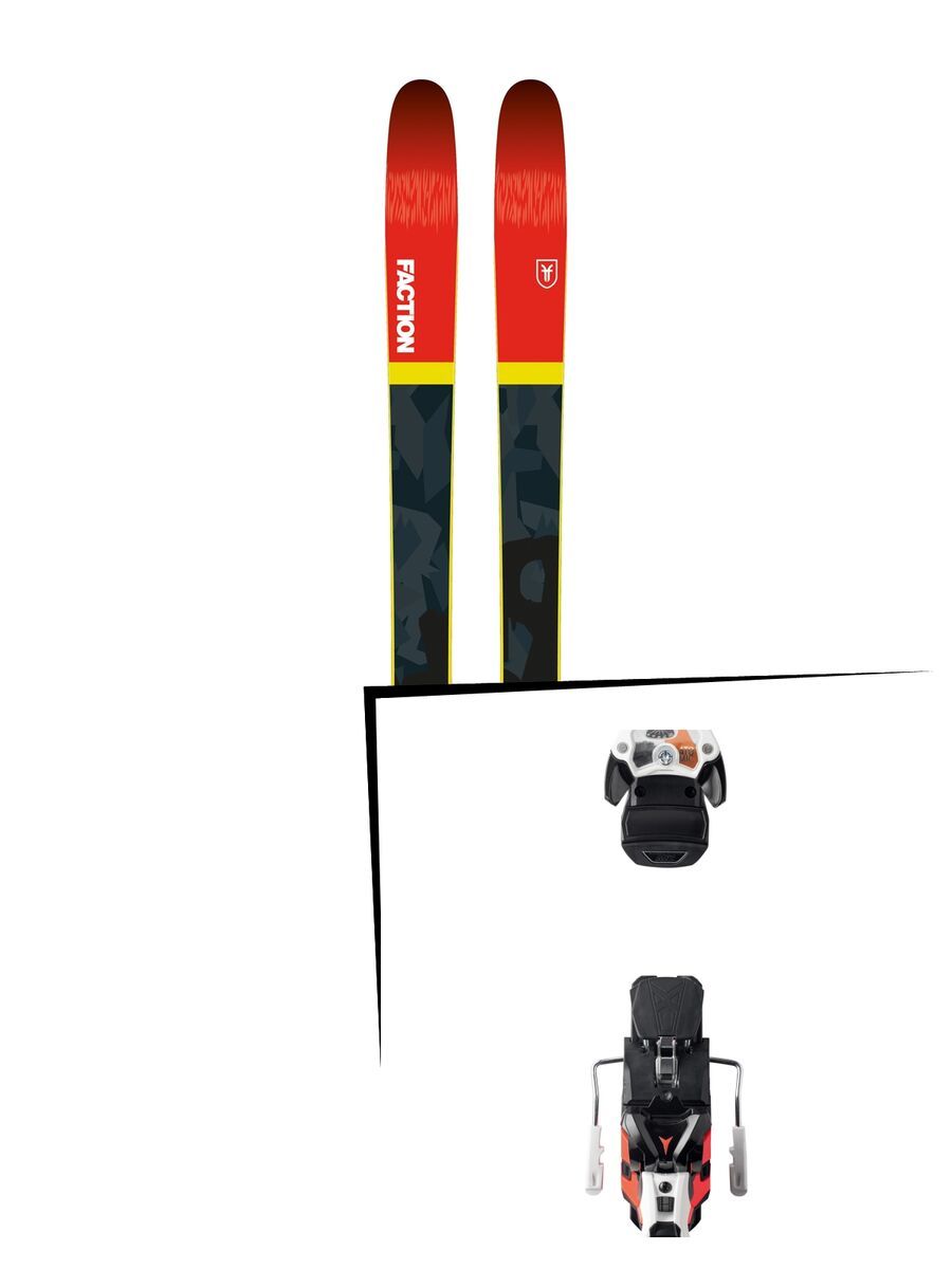 Set: Faction Prodigy 2.0 2018 + Atomic Warden MNC 13 white/black/orange - Bild 1