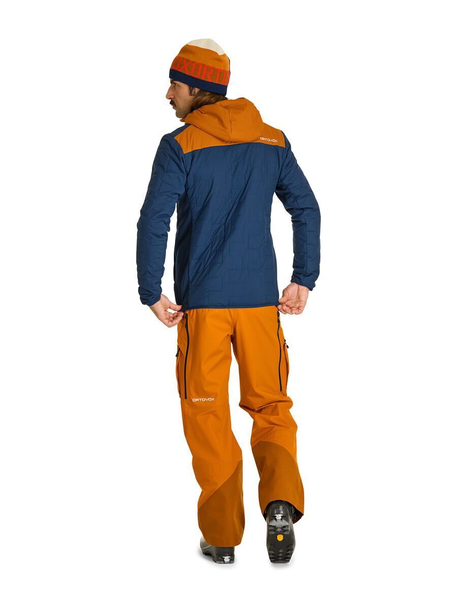 Ortovox Swisswool Piz Badus Jacket M, deep ocean - Bild 4