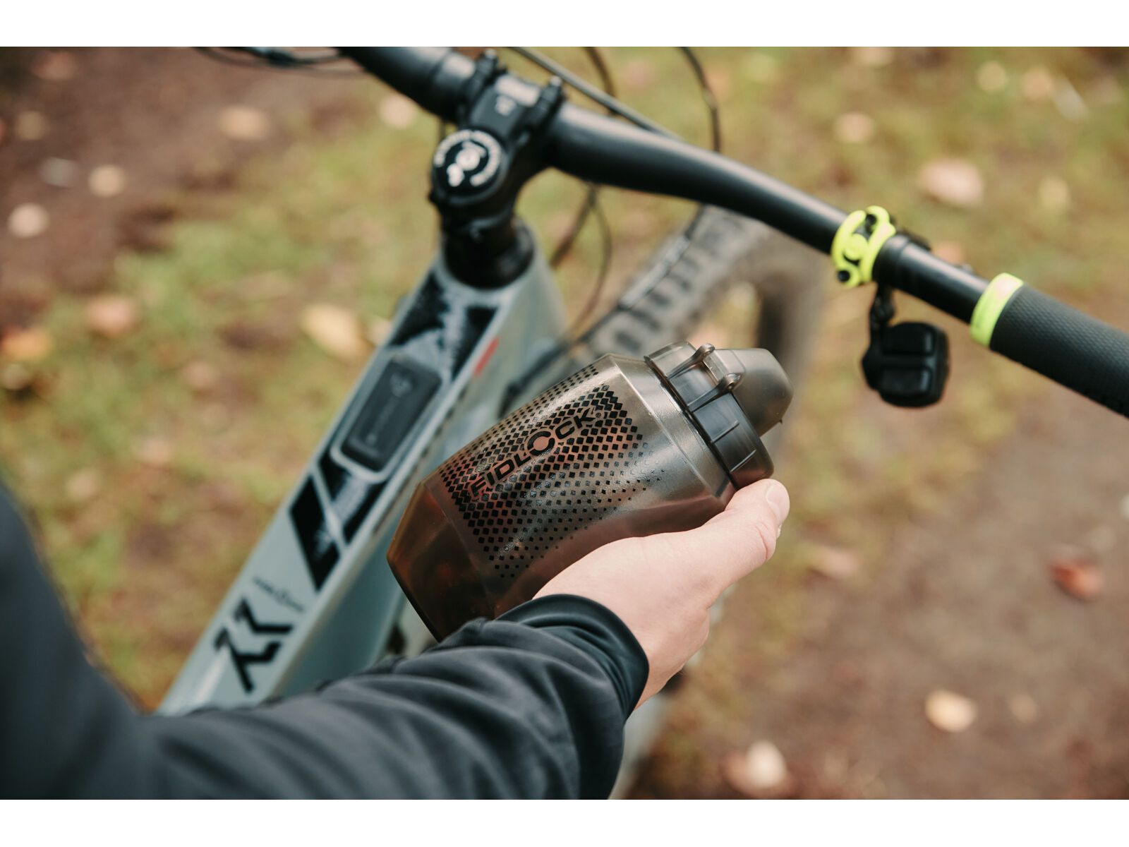 Fidlock Twist Single  Bottle 550 Compact, transparent black - Bild 6