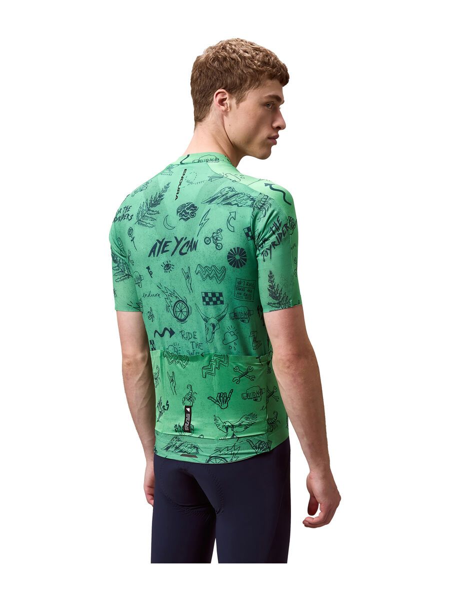Endura Pro SL Kurzärmeliges Bedrucktes Trikot, emerald - Bild 4