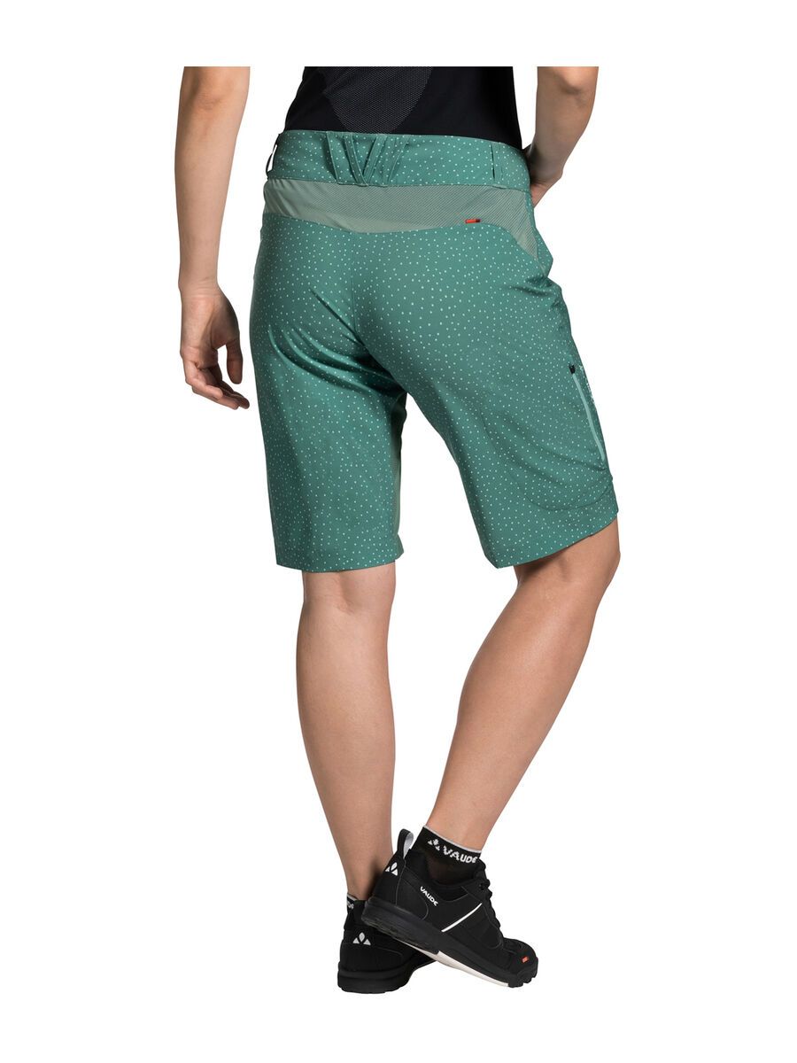 Vaude Women's Ligure Shorts inkl. Innenshorts, nickel green - Bild 4