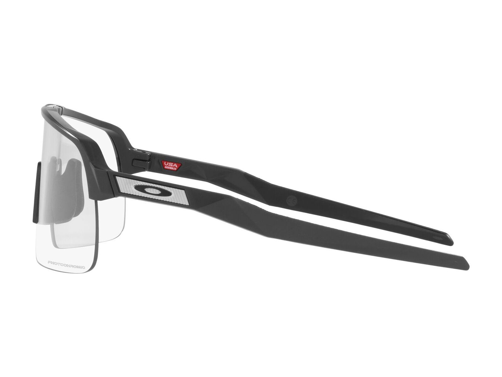 Oakley Sutro Lite, Clear To Black Iridium Photochromic / matt carbon - Bild 2