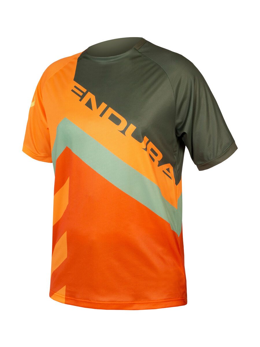 Endura SingleTrack Print T-Shirt LTD, olivgrün - Bild 1