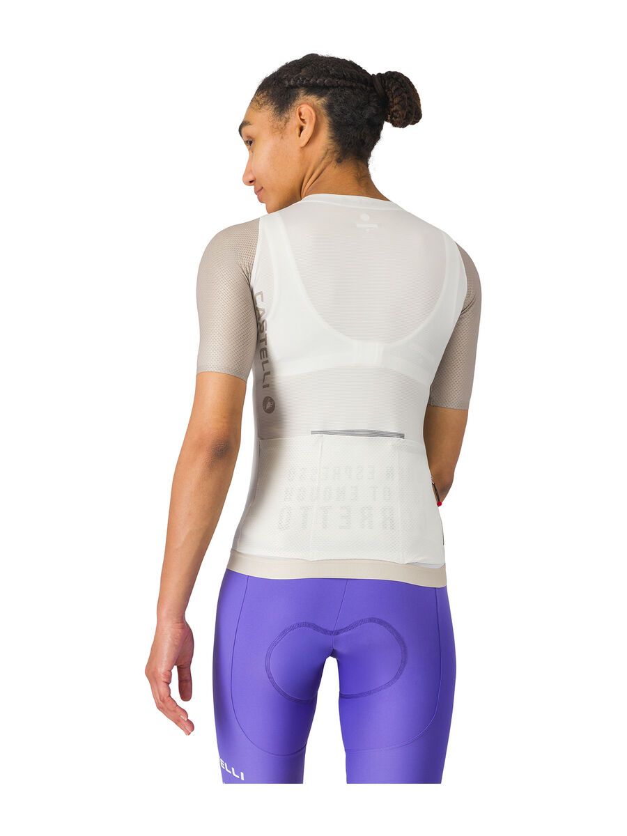 Castelli Corretto W Jersey, ivory/clay-black - Bild 2