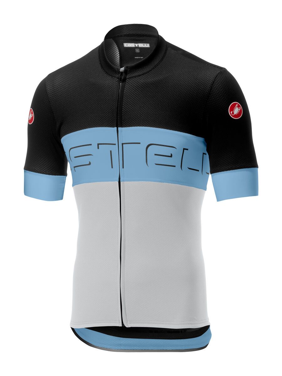 Castelli Prologo VI Jersey, black/dusk blue/ivory - Bild 1