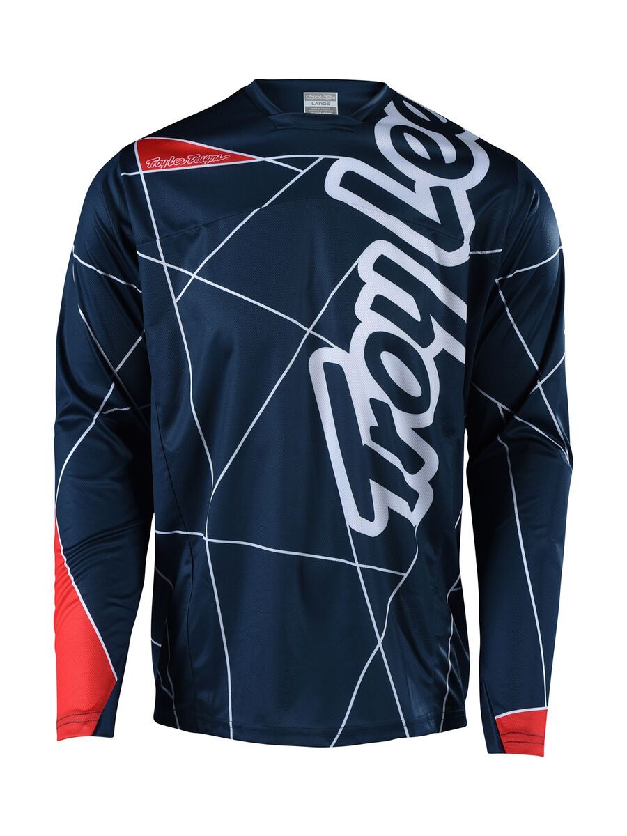 TroyLee Designs Sprint Metric Jersey, navy/red - Bild 3