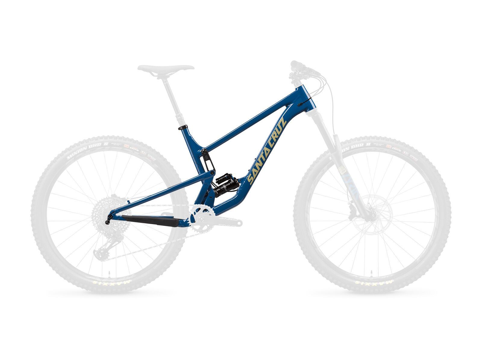 Santa Cruz Hightower AL Frameset RockShox, highland blue and desert - Bild 1