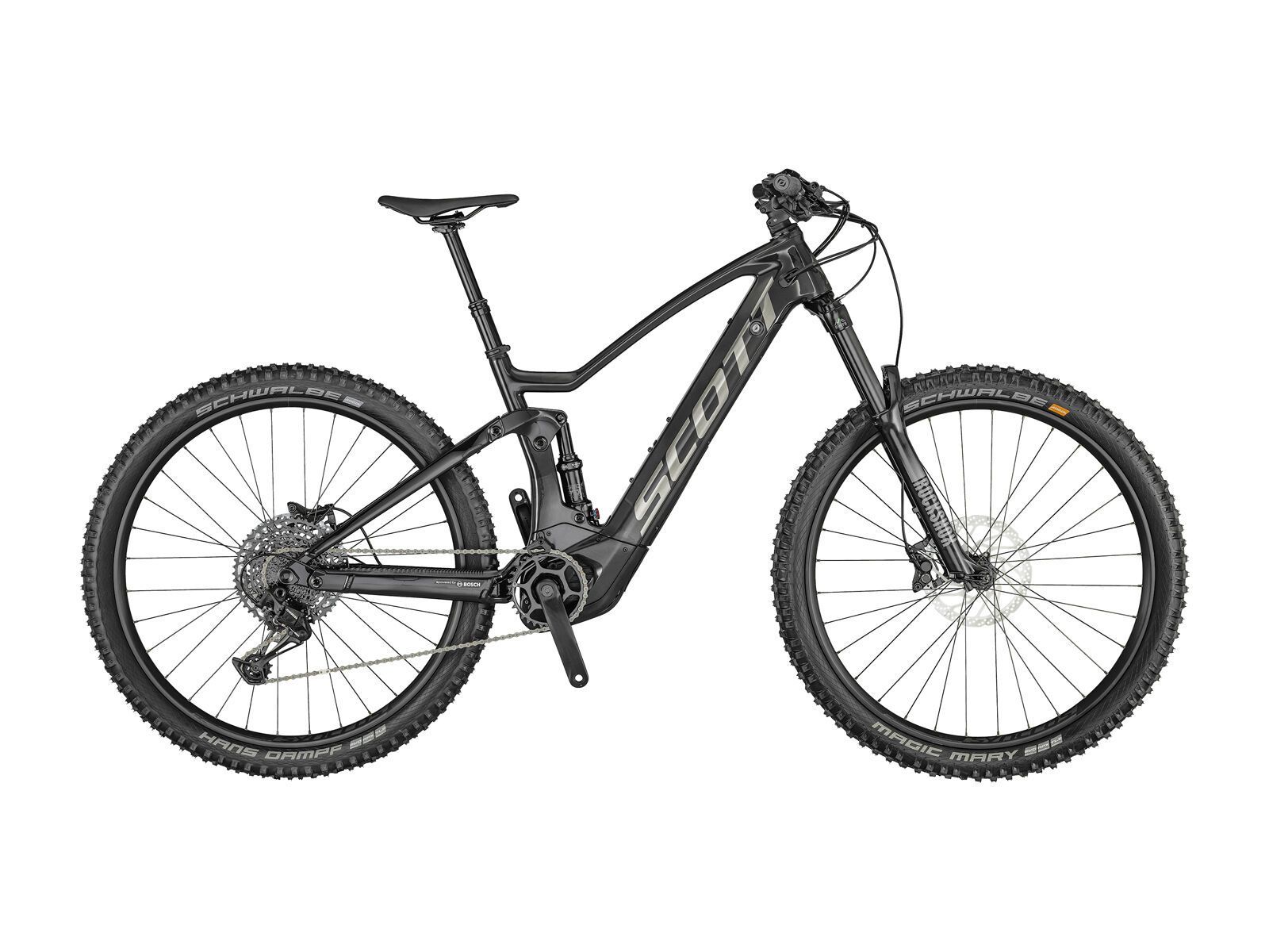 Scott Genius eRide 900, raw carbon/metal brushed - Bild 1