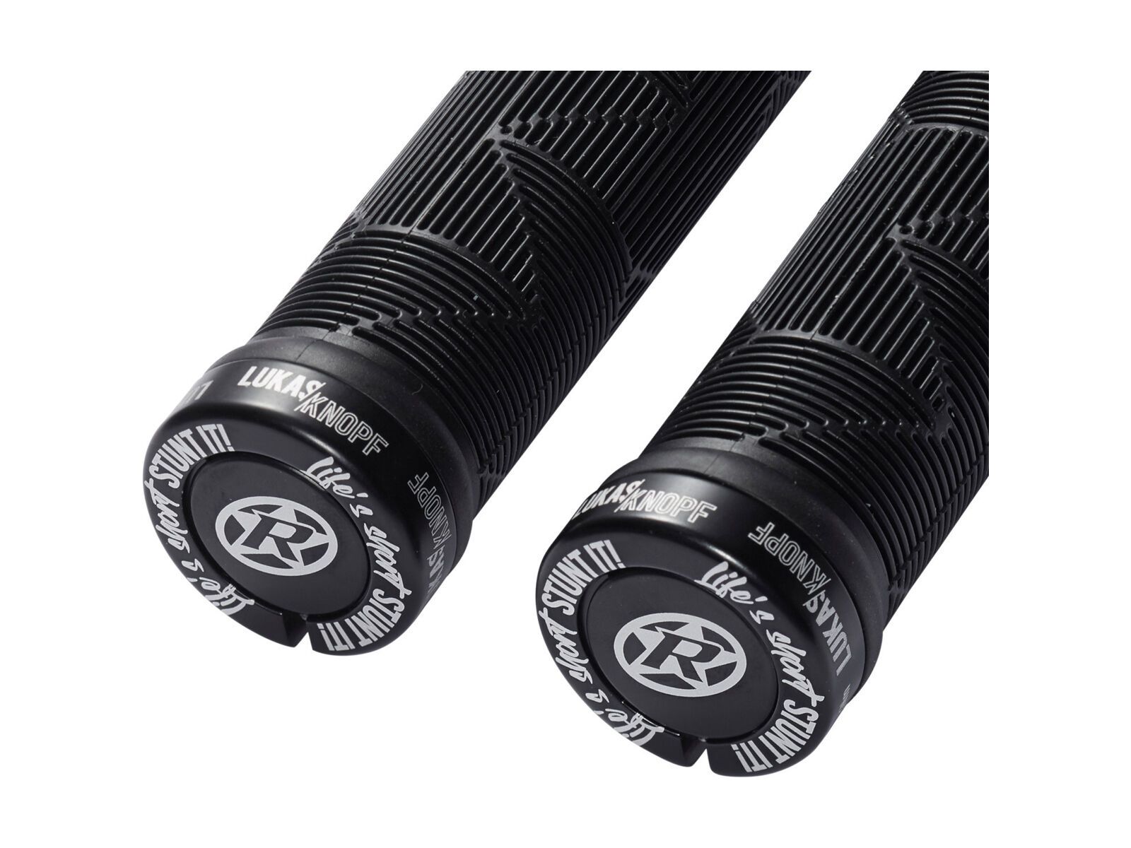 Reverse Lukas Knopf Griffe, black - Bild 2