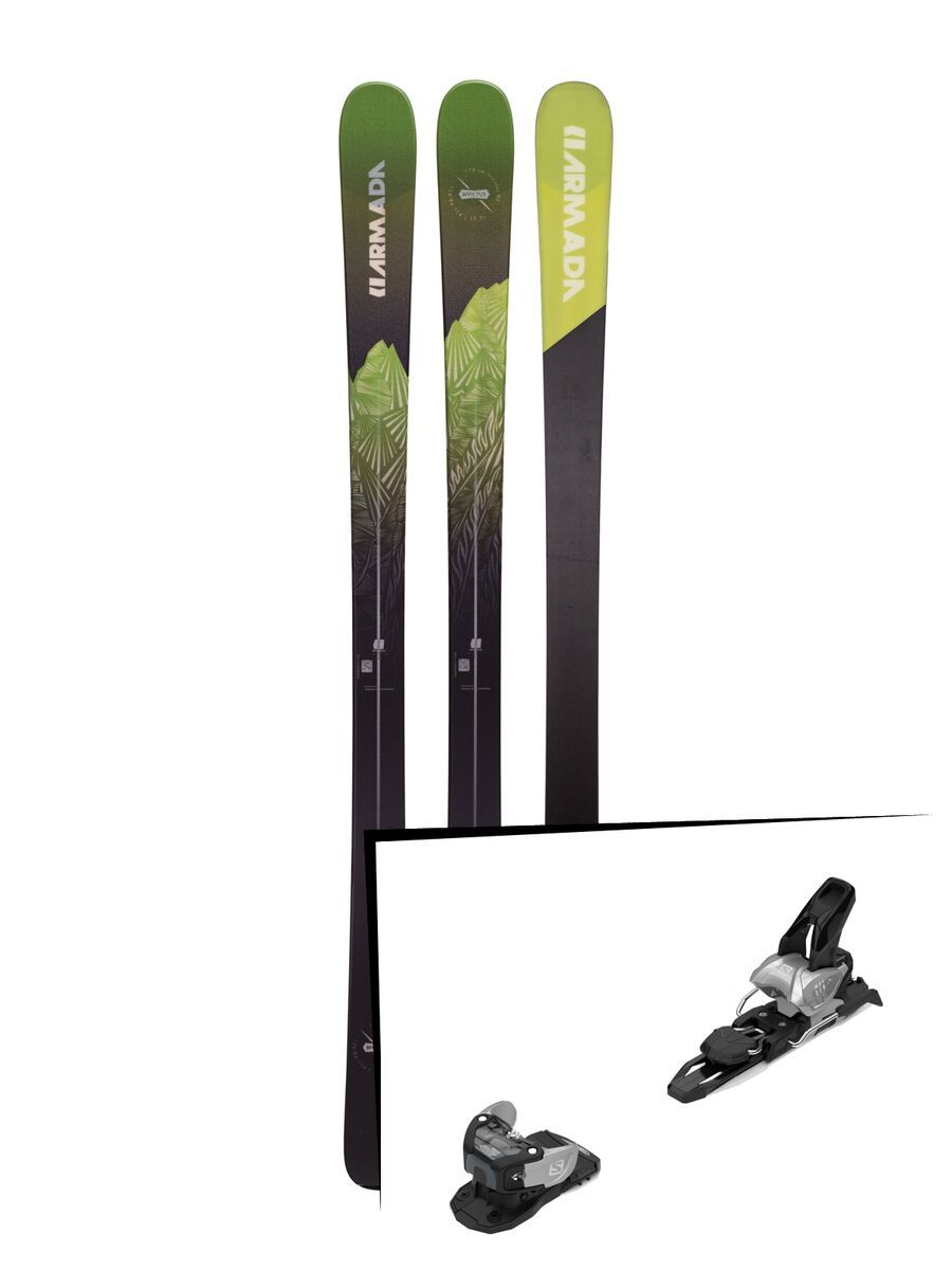 Set: Armada Invictus 85 2019 + Salomon Warden MNC 11 silver/black - Bild 1