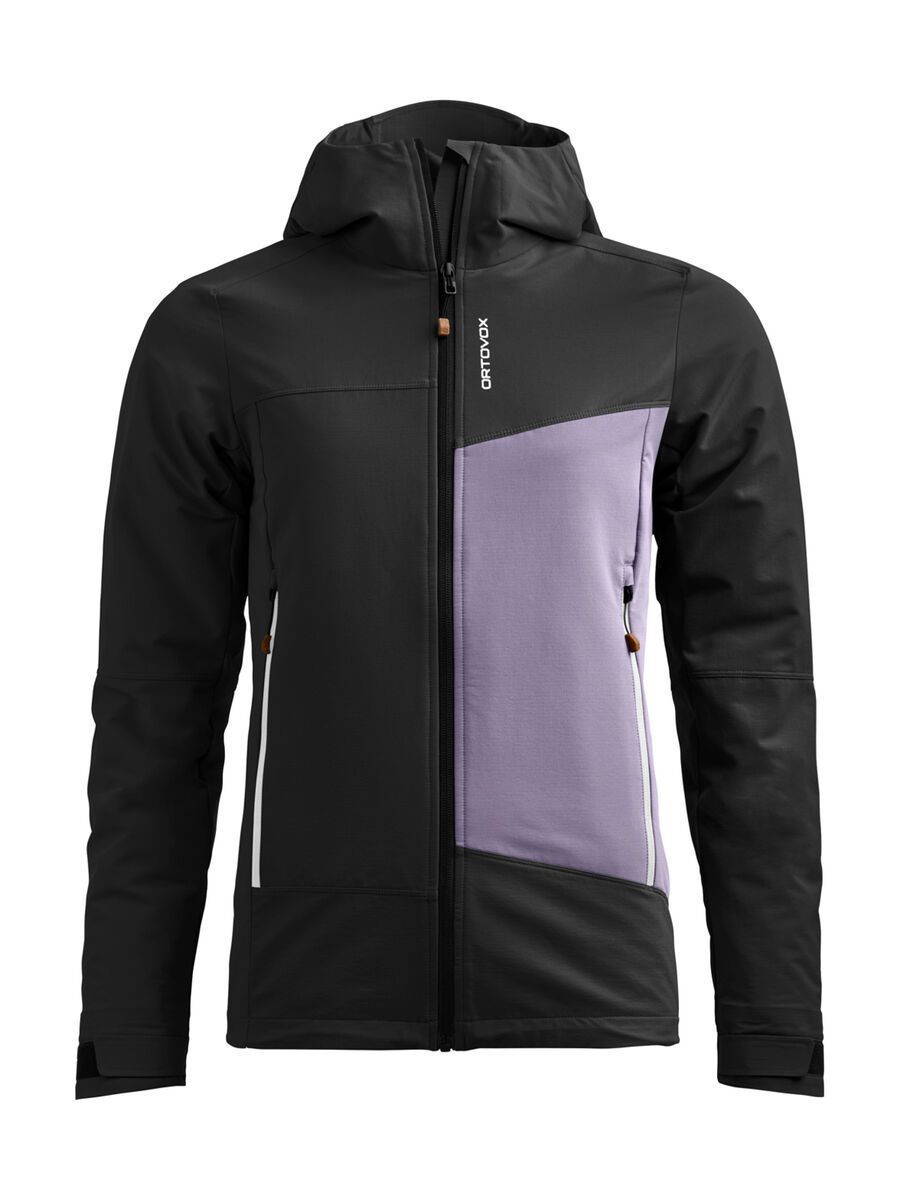 Ortovox Merino Shield Tec Seceda Softshell Jacket W, black raven - Bild 1