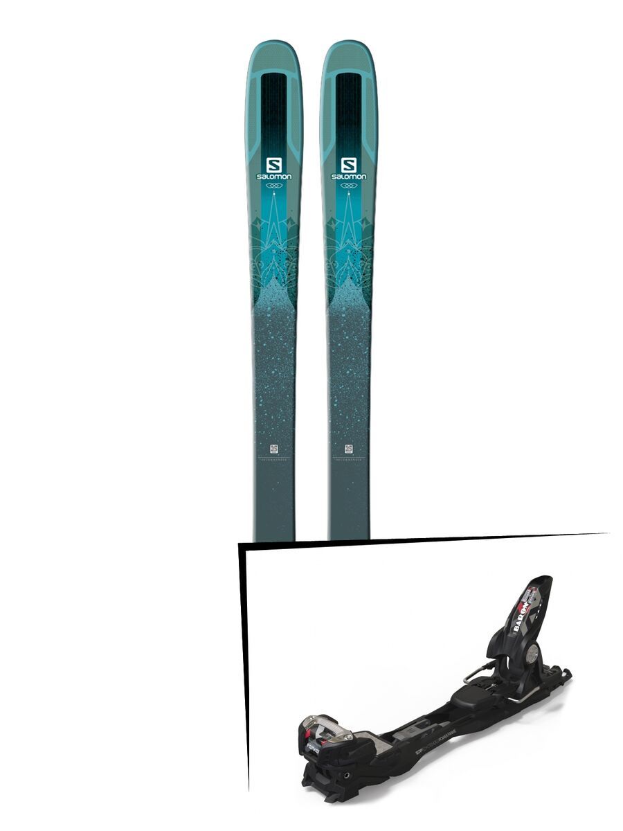 Set: Salomon QST Lumen 99 2018 + Marker Baron EPF 13 black - Bild 1