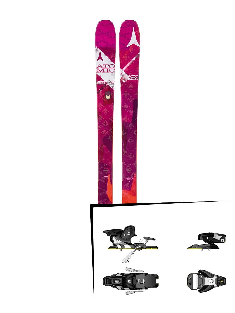 Set: Atomic Vantage 85 W 2017 + Salomon STH2 WTR 13 (1456103) - Bild 1