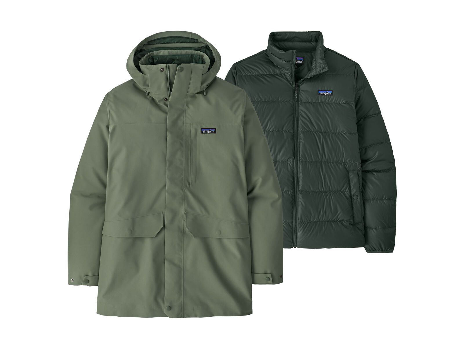 Patagonia Men's Tres 3-in-1 Parka, old growth green - Bild 1
