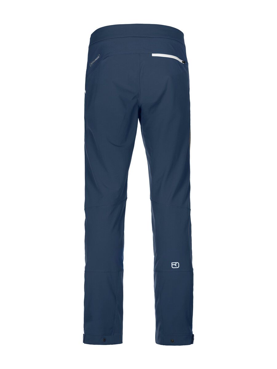 Ortovox Merino Airsolation Cevedale Pants M, petrol blue - Bild 2