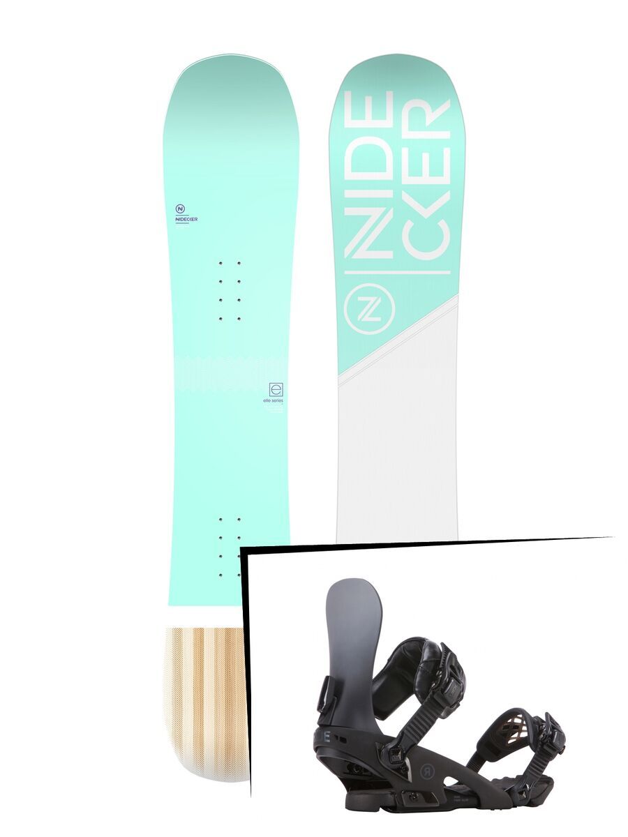 Set: Nidecker Elle 2019 + Ride Fame (1923782S) - Bild 1