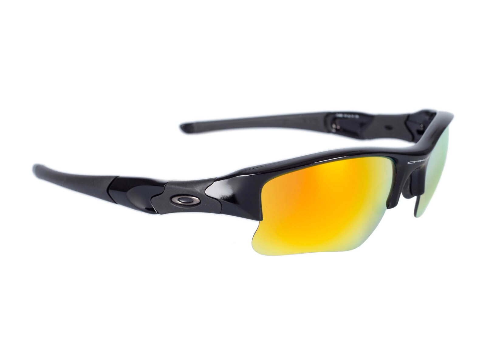 Oakley Flak Jacket XLJ, Polished Black/Fire Iridium - Bild 2