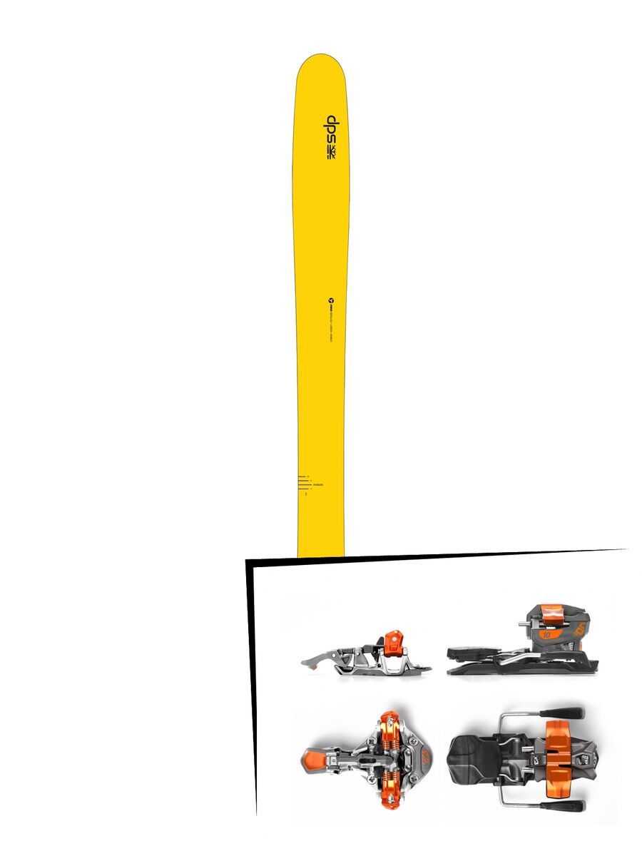 Set: DPS Skis Wailer 112 RP2 2016 + G3 Ion 10 (1716208) - Bild 1