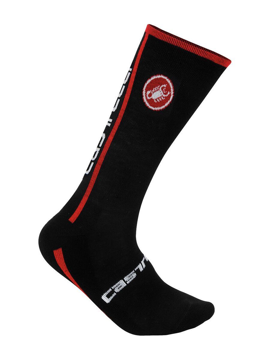 Castelli Venti Sock, black/red - Bild 1