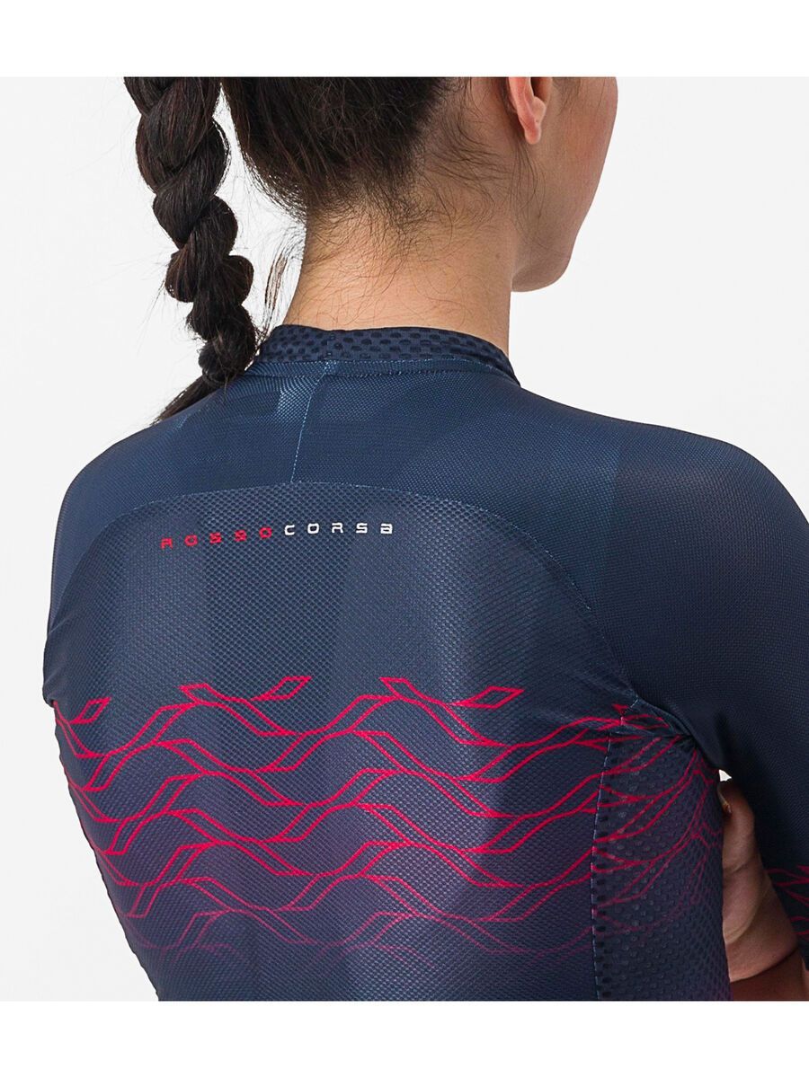 Castelli Climber's 2.0 W Jersey, belgian blue/persian red - Bild 4