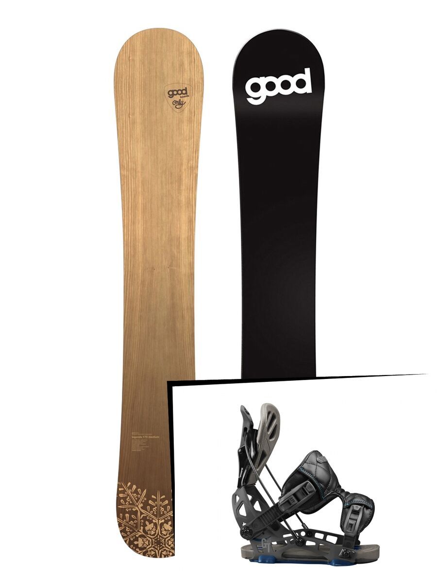 Set: goodboards Legends Long 2017 + Flow NX2-GT (1718315S) - Bild 1