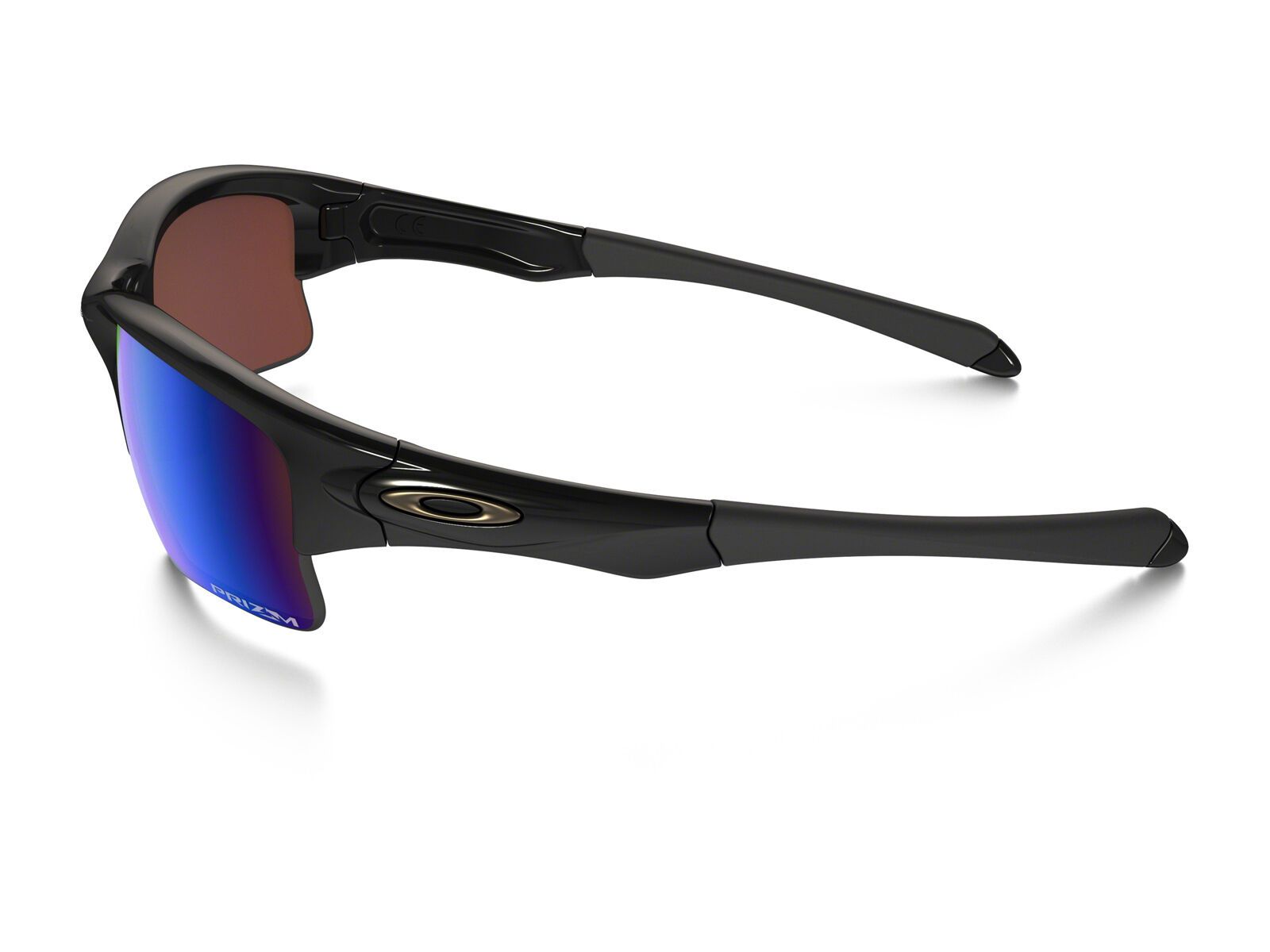 Oakley Quarter Jacket Prizm Deep Water Polarized, polished black/Lens: prizm deep water polarized - Bild 4