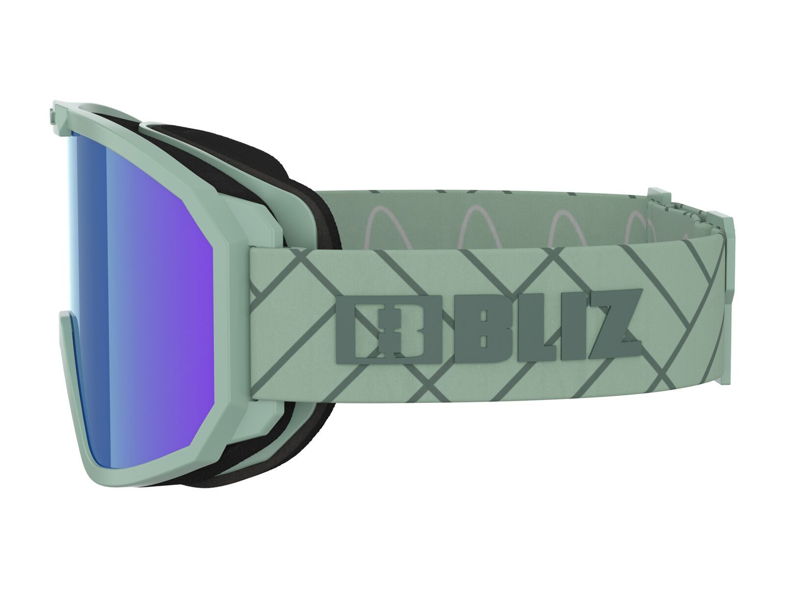 Bliz Rave, Brown Blue / matt green - Bild 2