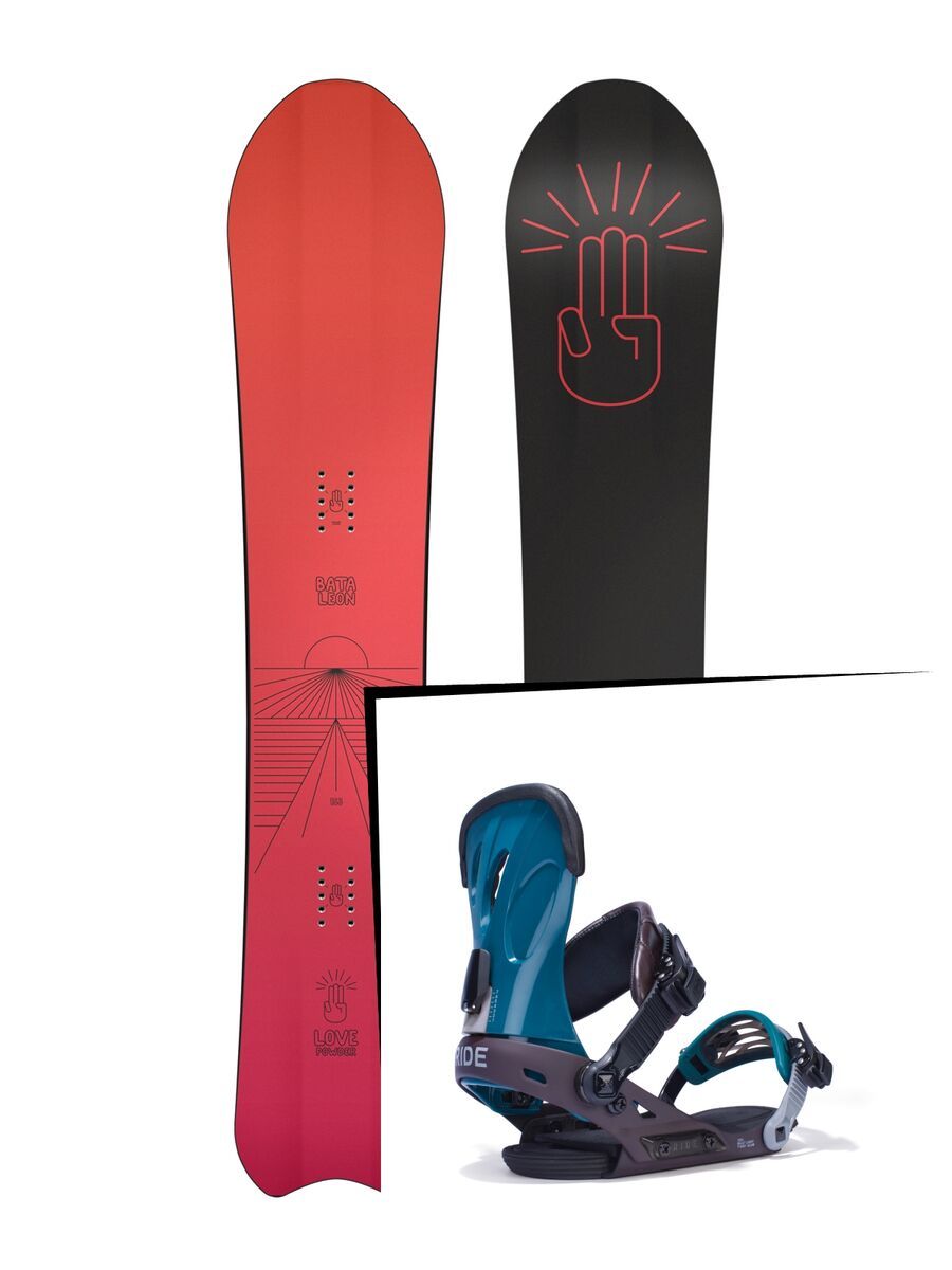 Set: Bataleon Love Powder 2017 + Ride VXN (1770182S) - Bild 1