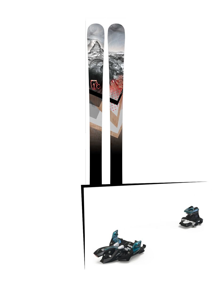 Set: Icelantic Pilgrim 2016 + Marker Alpinist 9 (2319305) - Bild 1