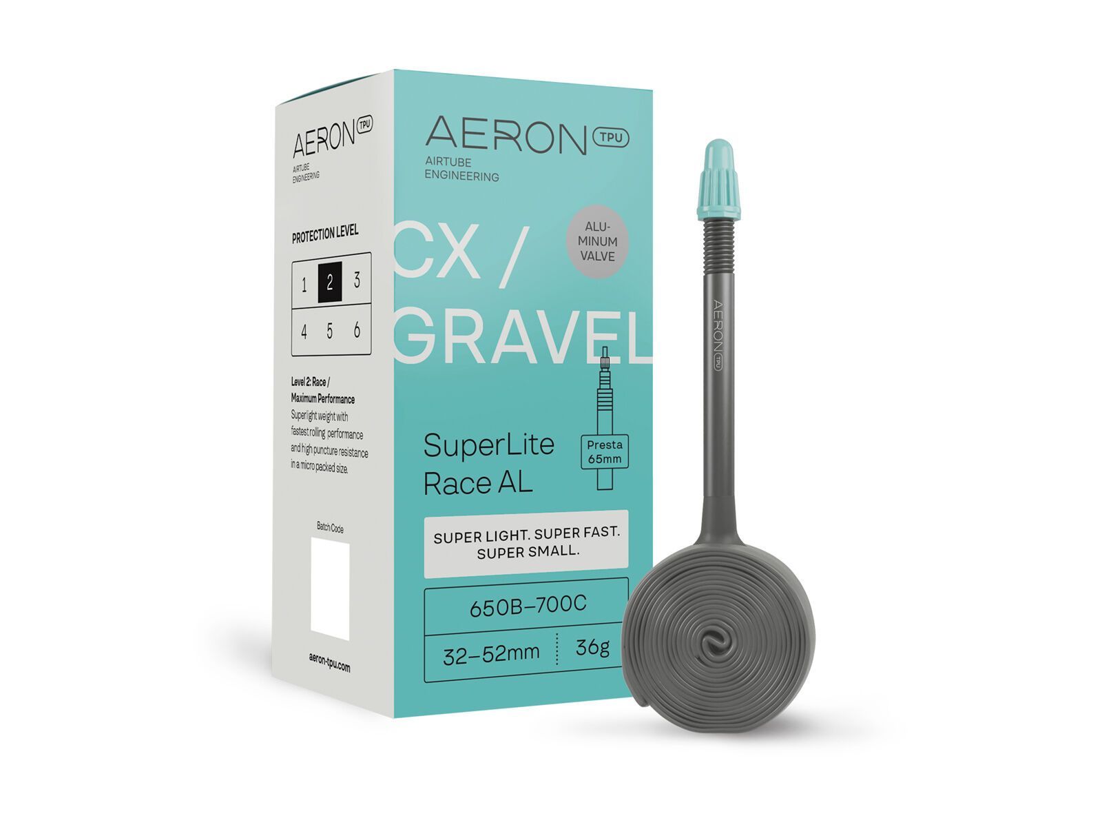 Aeron CX/Gravel - SuperLite Race AL / 32-52 / SV65 / 650B-700C - Bild 1