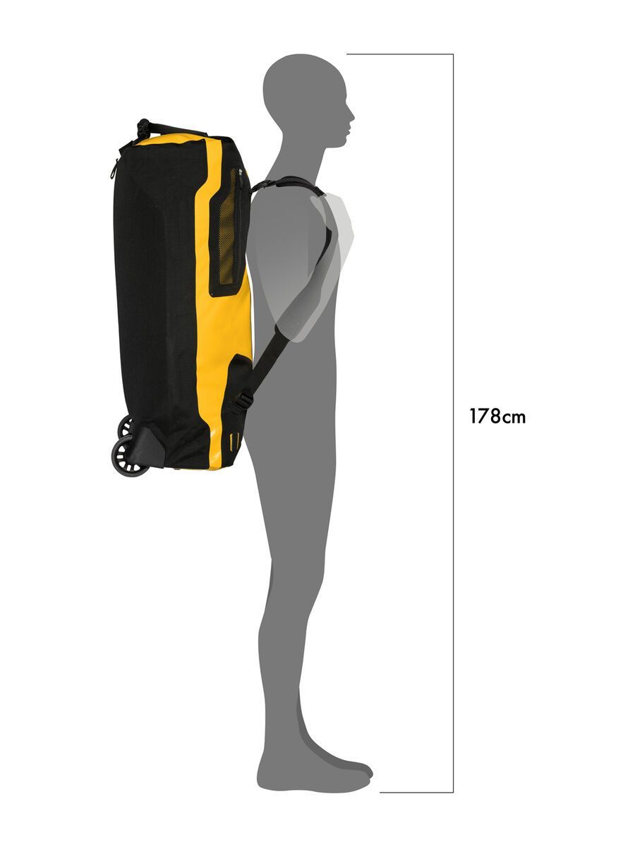 ORTLIEB Duffle RS 85 L, sunyellow-black - Bild 11