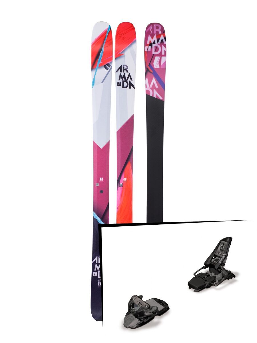 Set: Armada Trace 98 2018 + Marker Squire 11 black anthracite - Bild 1